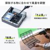 電動エアダスター（AC電源・ケーブル長3m・ブロワー 風速42m/s・連続15分・ガス不使用・ノズル付き・クリーナー・強力）