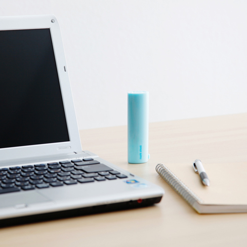 ホコリ掃除ブラシ（スライド式・ブルー） CD-BR13BLN サンワサプライ