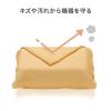 ガジェットクロス（ピタッとくっつく・マイクロファイバー・画面クリーニング・クリーニングクロス・持ち運び・キズ対策・Sサイズ・ベージュ）