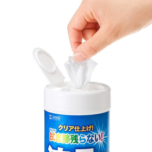 液晶画面用ウェットティッシュ（80枚入り）