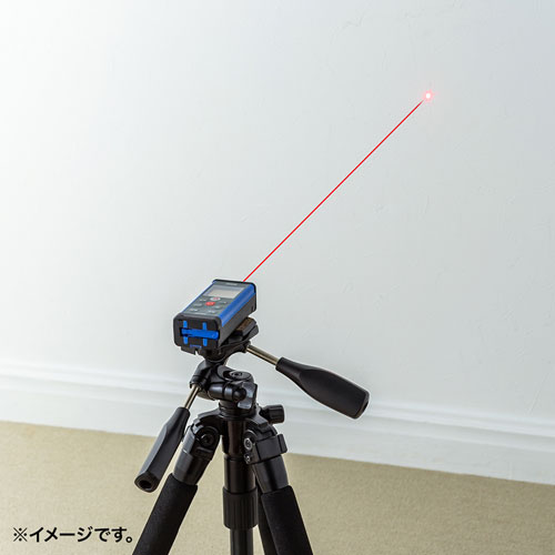 レーザー距離計(最大測定距離80m・面積・体積・辺・ピタゴラス・防塵・防滴・IP54)