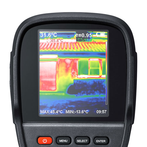 サーモグラフィ（赤外線・非接触・温度測定） CHE-TG220 サンワサプライ