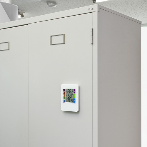 温湿度計｜WBGT対応・熱中症指数計・警告ブザー付き・デジタル