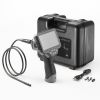 ファイバースコープ（工業用内視鏡カメラ・IP67・8mm・防水3カメラ・スネークカメラ・ボアスコープ・5インチモニター・1mケーブル・LED搭載）