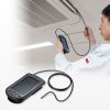ファイバースコープ（工業用内視鏡カメラ・IP67コンパクト・ハンディタイプ・5.2mm・防水・スネークカメラ・ボアスコープ・4.3インチモニター・1mケーブル・LED搭載）