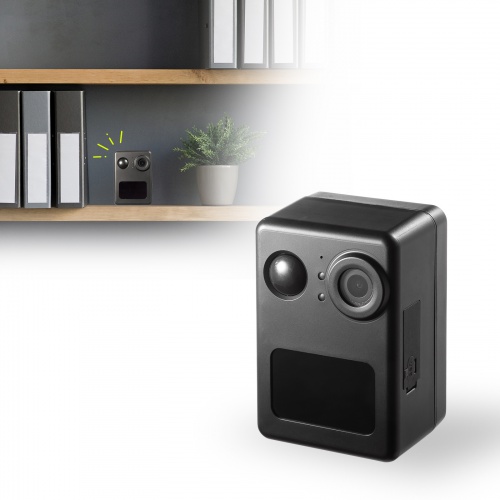 トレイルカメラ（防犯カメラ・防犯・ワイヤレス・赤外線センサー内蔵・800万画素・IP67防水防塵・バッテリー内蔵・犯罪抑止・獣害対策・オフィス・家庭・シンプルデザイン）