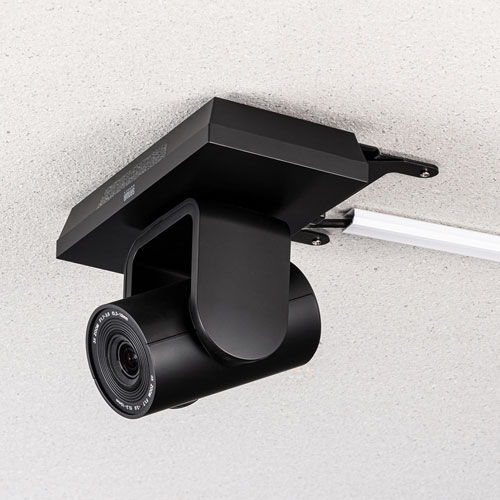 会議カメラ用天井取付金具（CMS-V50BK/CMS-V54BK用・ブラック）