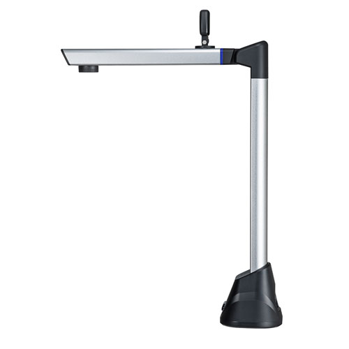 書画カメラ（USB接続・スタンドスキャナ型・500万画素・顔用カメラ付・固定フォーカス）