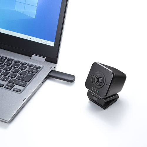 Webカメラ｜ワイヤレス・会議・Zoom・Teams・CMS-V65BK