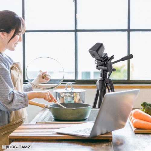 Webカメラ｜広角・高画質・ワイヤレス・CMS-V69BK