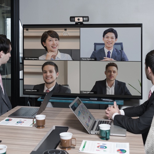 Webカメラ｜広角・高画質・高温対応・会議・CMS-V70BK