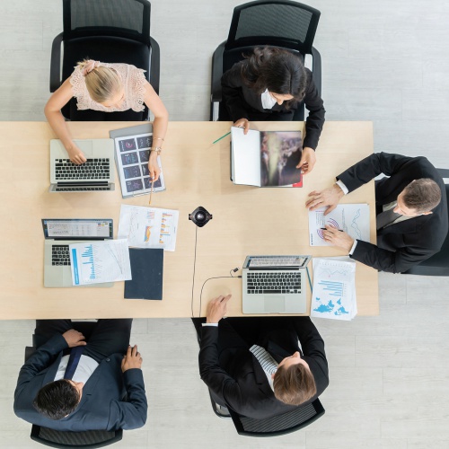 Webカメラ｜360度・マイクスピーカー内蔵・CMA-V71BK