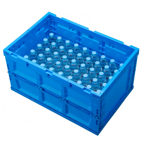 折りたたみコンテナ（75L・収納ケース・収納ボックス） CNT-75BL