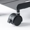 CPUスタンド（ゲーミング用・デスクトップ用・キャスター付き・耐荷重50kg・スチール製・ほこり対策・無段階調節）