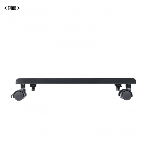 CPUスタンド（ゲーミング用・デスクトップ用・キャスター付き・耐荷重50kg・スチール製・ほこり対策・無段階調節）