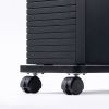 CPUスタンド（ゲーミング用・デスクトップ用・キャスター付き・耐荷重50kg・木製・ほこり対策）