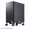 CPUスタンド（デスクトップ用・耐荷重50kg・スチール製・ゲーミングPC・パソコンラック・パソコンスタンド・キャスター付き・ほこり対策・幅/奥行き無段階調整）