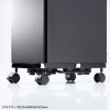 CPUスタンド（デスクトップ用・耐荷重50kg・スチール製・ゲーミングPC・パソコンラック・パソコンスタンド・キャスター付き・ほこり対策・幅/奥行き無段階調整）
