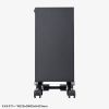 CPUスタンド（デスクトップ用・耐荷重50kg・スチール製・ゲーミングPC・パソコンラック・パソコンスタンド・キャスター付き・ほこり対策・幅/奥行き無段階調整）