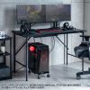 CPUスタンド（デスクトップ用・耐荷重50kg・スチール製・ゲーミングPC・パソコンラック・パソコンスタンド・キャスター付き・ほこり対策・幅/奥行き無段階調整）