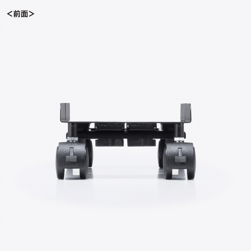 CPUスタンド（デスクトップ用・耐荷重50kg・スチール製・ゲーミングPC・パソコンラック・パソコンスタンド・キャスター付き・ほこり対策・幅/奥行き無段階調整）
