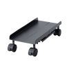 CPUスタンド（デスクトップ用・耐荷重50kg・スチール製・ゲーミングPC・パソコンラック・パソコンスタンド・キャスター付き・ほこり対策・幅/奥行き無段階調整）