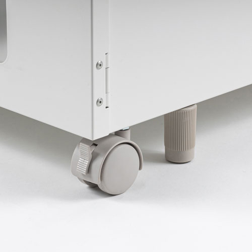 機器収納ボックス（LANハブ・データセンター・HDD・ルーター・NAS・キャスター・アジャスター・棚）CP-401 サンワサプライ