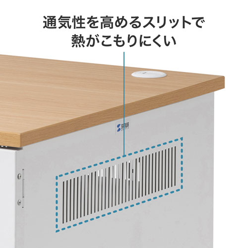 機器収納ボックス（LANハブ・データセンター・HDD・ルーター・NAS・キャスター・アジャスター・棚）CP-401 サンワサプライ