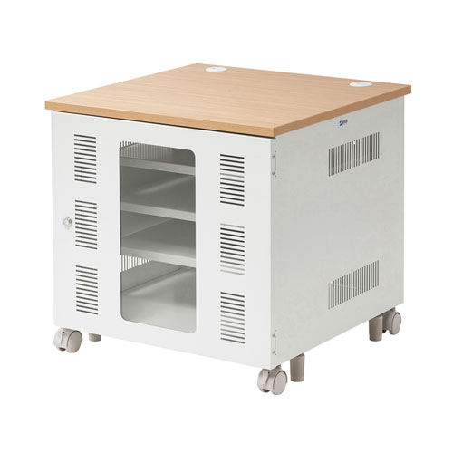 サーバーラック（ラック・19インチマウント・10U・機器収納・鍵