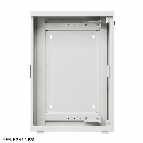 HUBボックス （サーバーラック・19インチ・小型・2U・鍵付き・幅42×奥行15×高さ60cm）