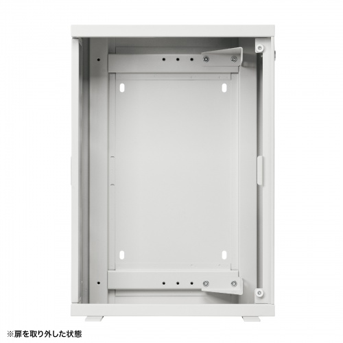 HUBボックス（サーバーラック・19インチ・小型・3U・鍵付き・幅42×奥行20×高さ60cm）