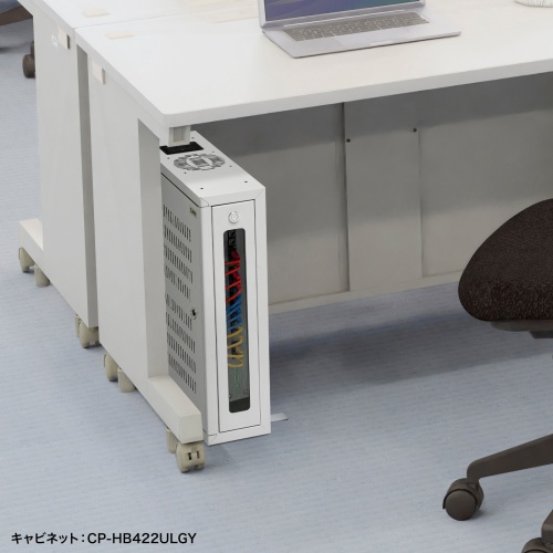 HUBボックス（サーバーラック・19インチ・小型・3U・鍵付き・幅42×奥行20×高さ60cm）