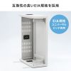 HUBボックス（サーバーラック・19インチ・小型・3U・鍵付き・幅42×奥行20×高さ60cm）