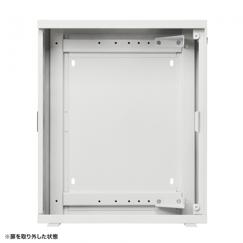HUBボックス（サーバーラック・19インチ・小型・2U・鍵付き・幅50×奥行15×高さ60cm）