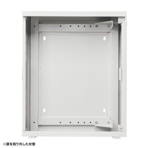 HUBボックス（サーバーラック・19インチ・小型・3U・鍵付き・幅50×奥行20×高さ60cm）