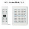 HUBボックス（サーバーラック・19インチ・小型・3U・鍵付き・幅50×奥行20×高さ60cm）