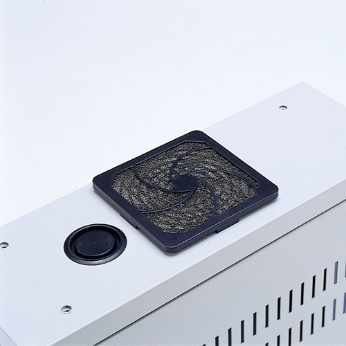 機器収納ボックス（19インチマウント・データセンター・2U・LANハブ・HDD・鍵・床置き・壁掛け・セキュリティ）CP-HBOX2U サンワサプライ