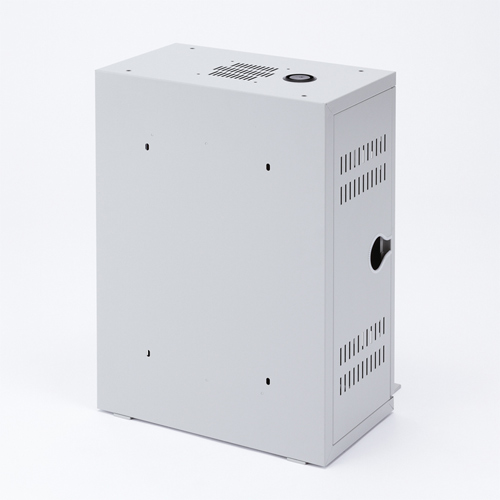 機器収納ボックス（19インチマウント・データセンター・4U・LANハブ・HDD・鍵・床置き・壁掛け・セキュリティ）CP-HBOX4U サンワサプライ
