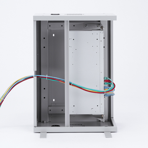 サンワサプライ　CP-TH4U 縦収納 19インチ マウントハブボックス 4U CP-TH4UN (サンワサプライ)｜サーバーラック｜ネットワーク機材