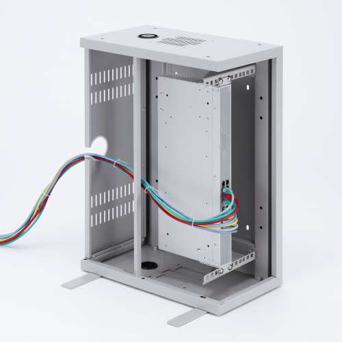 サンワサプライ　CP-TH4U 縦収納 19インチ マウントハブボックス 4U Amazon | サンワサプライハブ収納ボックス（4U・19インチ