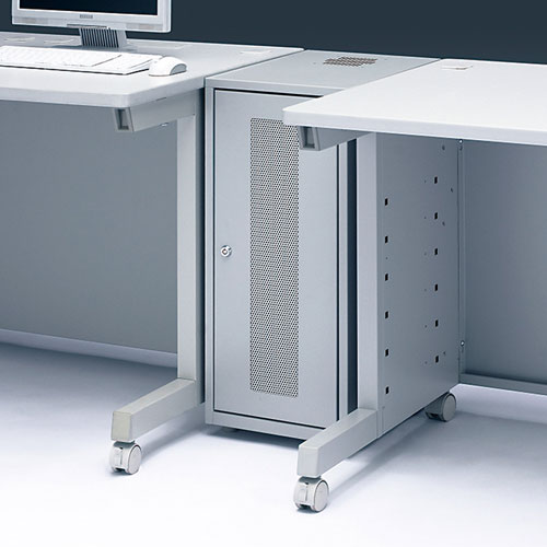 機器収納ボックス（ルーター・データセンター・NAS・HDD・LANハブ・鍵・棚・扉・セキュリティ・アジャスター・棚）CP-KBOX3 サンワサプライ　