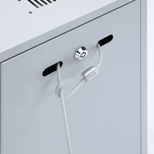 機器収納ボックス（ルーター・データセンター・NAS・HDD・LANハブ・鍵・棚・扉・セキュリティ・アジャスター・棚）CP-KBOX3 サンワサプライ　