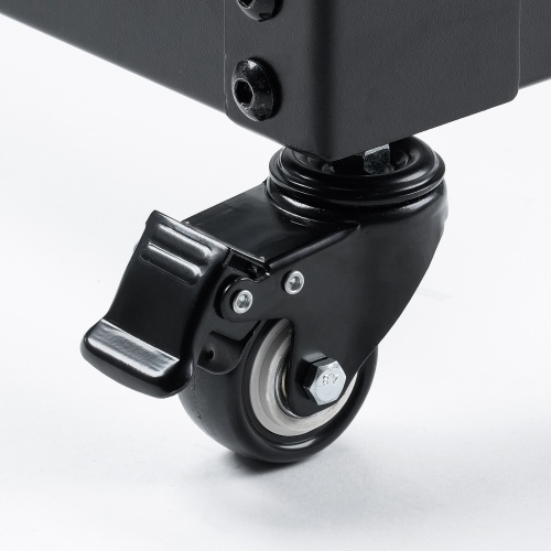 19インチ マウントラック（10U・ネットワークラック・オープンラック・キャビネット・EIA規格・キャスター付）