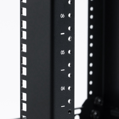 19インチ マウントラック（10U・ネットワークラック・オープンラック・キャビネット・EIA規格・キャスター付）