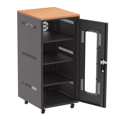 機器収納ボックス(扉付き・データセンター・鍵付き・ケーブル口つき) CP-SBOX4510 サンワサプライ