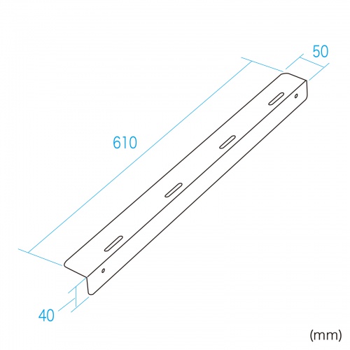 CP-SVNシリーズ用 重量物支持レール