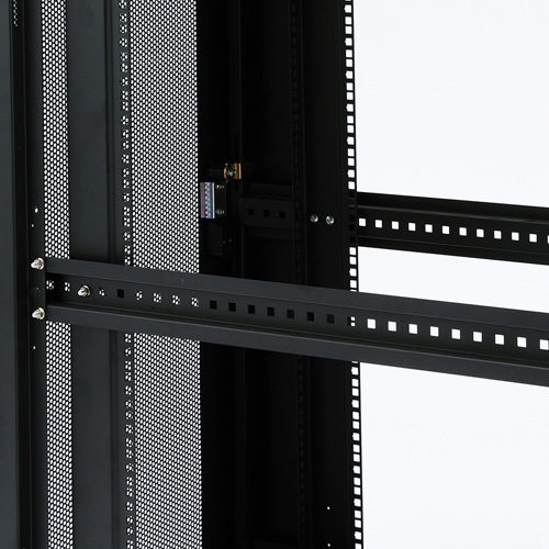 サーバーラック｜19インチマウント・12U・小型・メッシュ扉・キャスター付