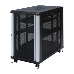 【アウトレット】サーバーラック｜19インチマウント・18U・小型・放熱メッシュ・即納対応