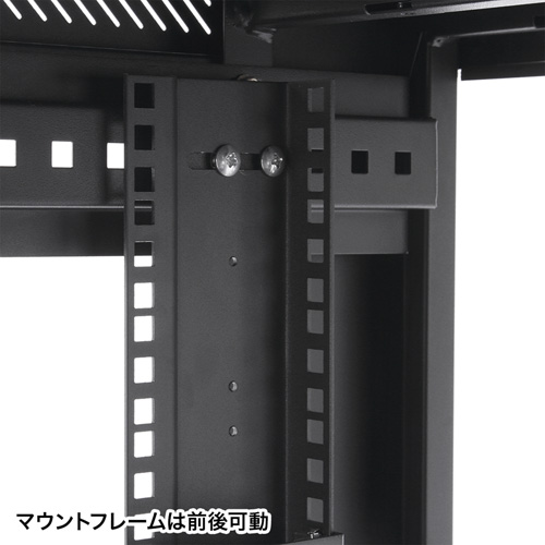 サーバーラック｜19インチマウント・11U・鍵付き扉・即納対応