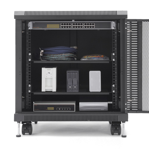 サーバーラック｜19インチマウント・11U・鍵付き扉・即納対応